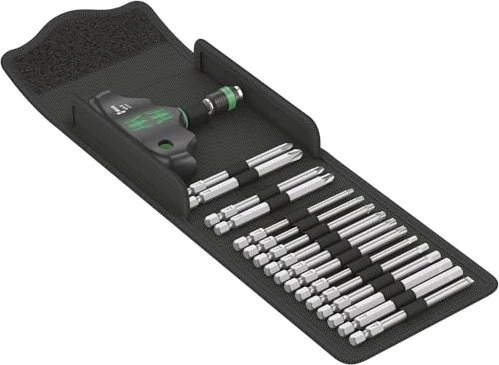Wera Kraftform Kompakt 400 Bitset inkl. Tasche, 15-tlg.