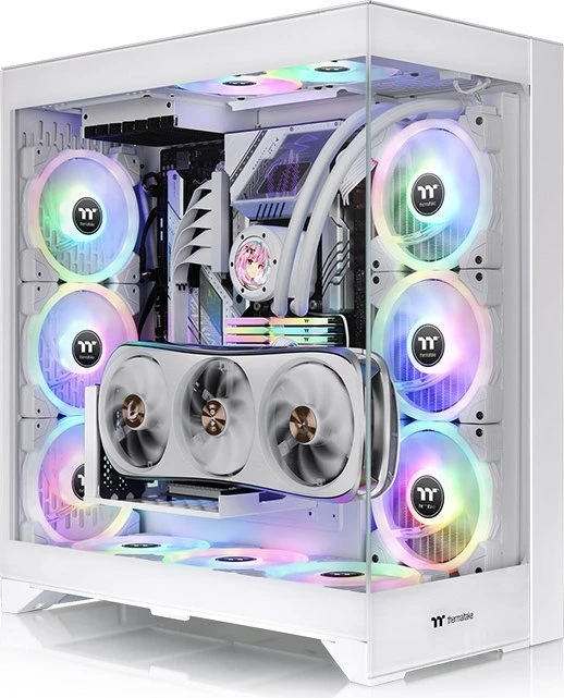 Thermaltake CTE E660 MX Snow, weiß, Glasfenster