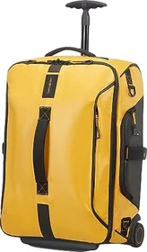 Samsonite Paradiver Light Reisetasche mit Rollen 55cm Rucksack mustard