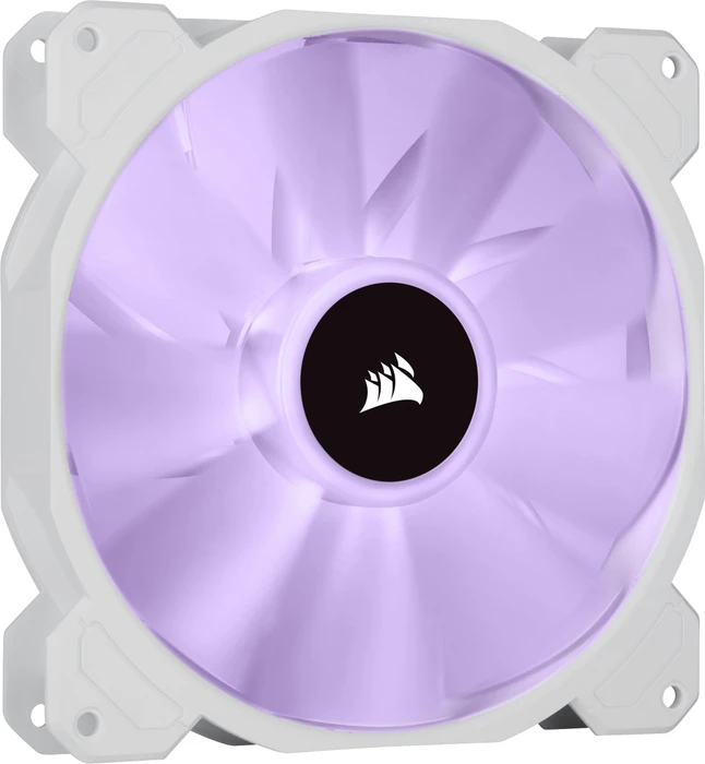 Corsair SP Series iCUE SP140 RGB Elite Dual Fan Kit, weiß, LED-Steuerung, 140mm, 2er-Pack