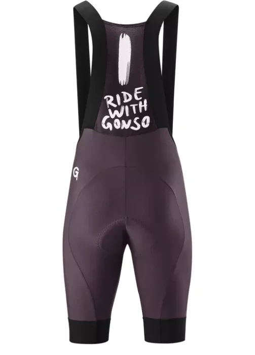 Gonso SQlab Go Bib Fahrradhose kurz dark plum (Herren)