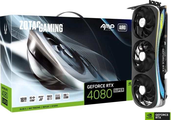 Zotac Gaming GeForce RTX 4080 SUPER AMP Extreme AIRO, 16GB GDDR6X, HDMI, 3x DP