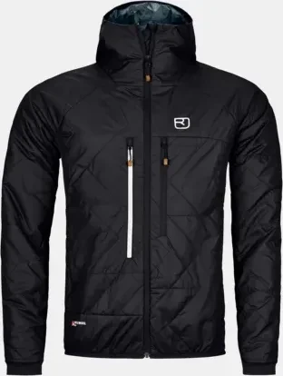 Ortovox Swisswool Piz Boé Funktionsjacke black raven (Herren)