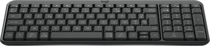 Logitech K250 Compact Wireless Keyboard, Graphite, Bluetooth, FR