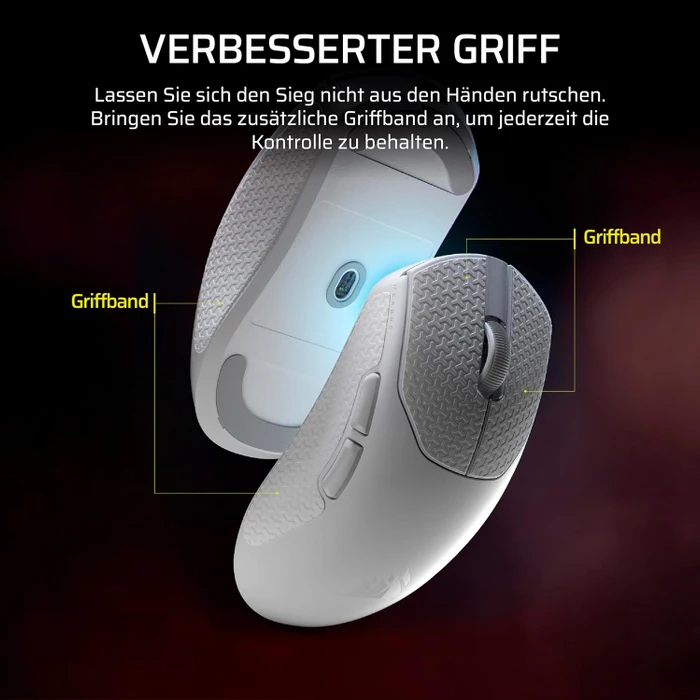 Corsair Sabre v2 Pro Ultralight Wireless, weiß, USB