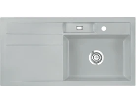 systemceram Bela 100 Einbau Becken rechts titan