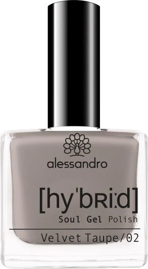 Alessandro Hybrid Soul Gel Nagellack 108 velvet taupe, 8ml