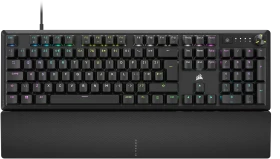 Corsair Gaming K70 CORE, schwarz, mit Handballenauflage, MLX RED, USB, UK (CH-910981E-UK)