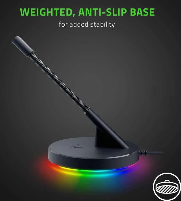 Razer Mouse Bungee V3 Chroma RGB, Mauskabelhalterung, schwarz