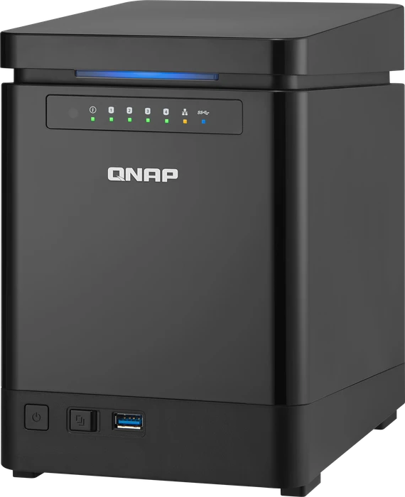QNAP Turbo Station TS-453mini-2G, 2GB RAM, 2x RJ-45 1000Base-T, 3x USB-A 3.0