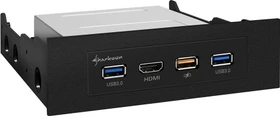 Sharkoon Frontpanel VR, 3.5" Multifunktionspanel