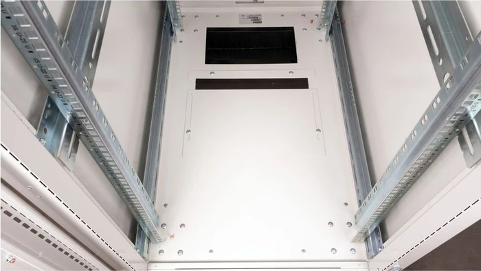 Roline / Secomp Pro Serie 19" Serverschrank 36HE, montiert, Glastür, IP20, RAL 7035, 1000mm tief
