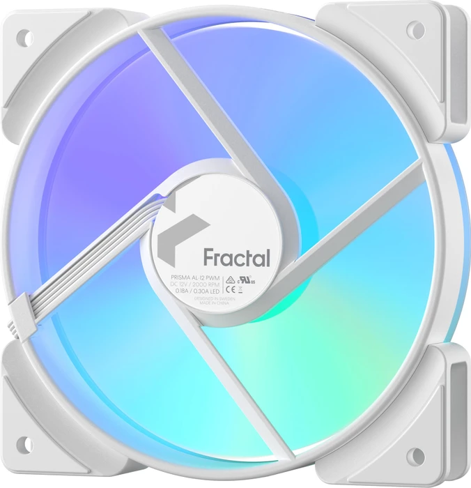 Fractal Design Prisma AL-12 PWM, weiß, 120mm