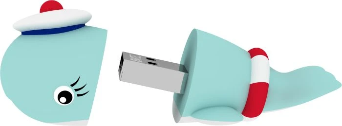 Emtec M337 The Marine Range Sailor Whale 16GB, USB-A, USB 2.0