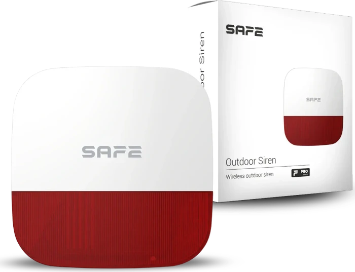 SAFE Home Outdoor Siren, Außensirene