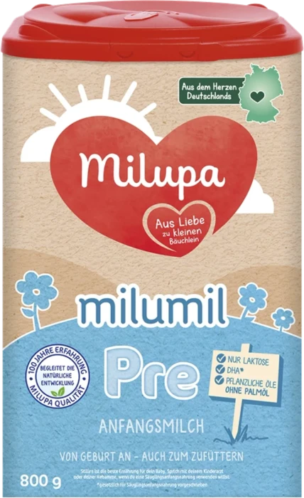 Milupa Milumil Pre Anfangsmilch Pulver, 800g