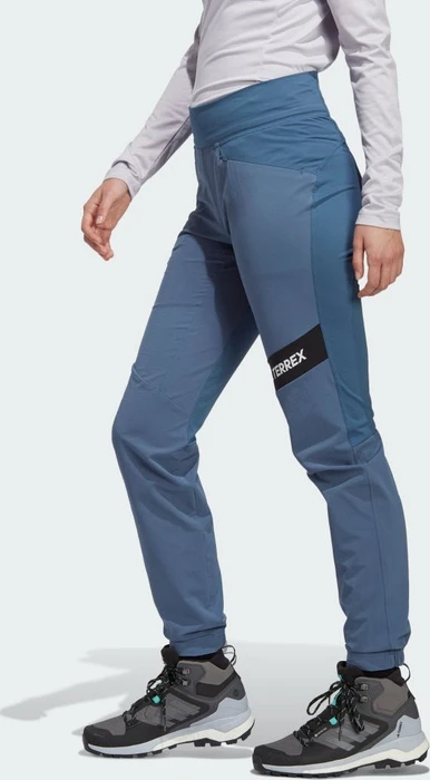 adidas Techrock Alpine Kletterhose lang wonder steel (Damen)