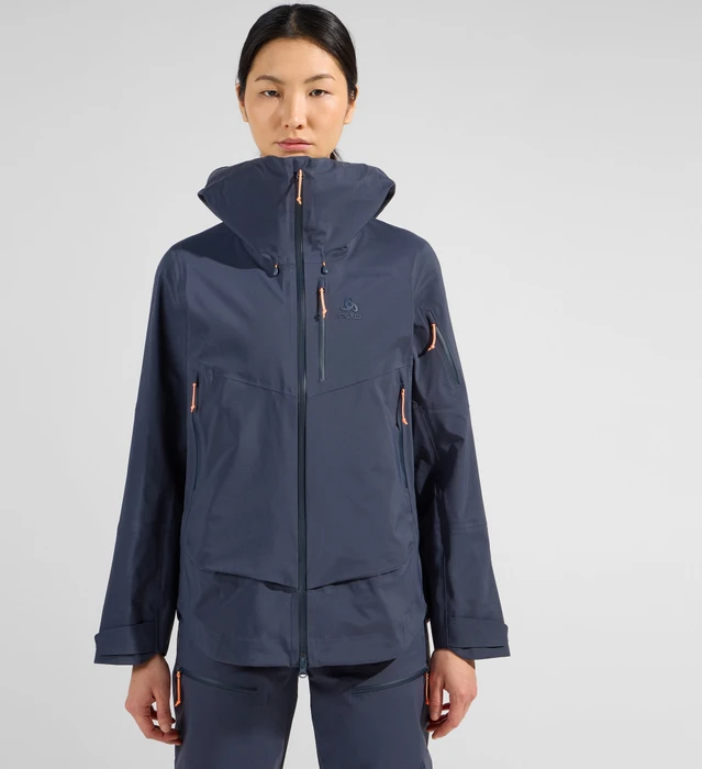 Odlo X-Alp 3L Hardshell Skijacke india ink (Damen)
