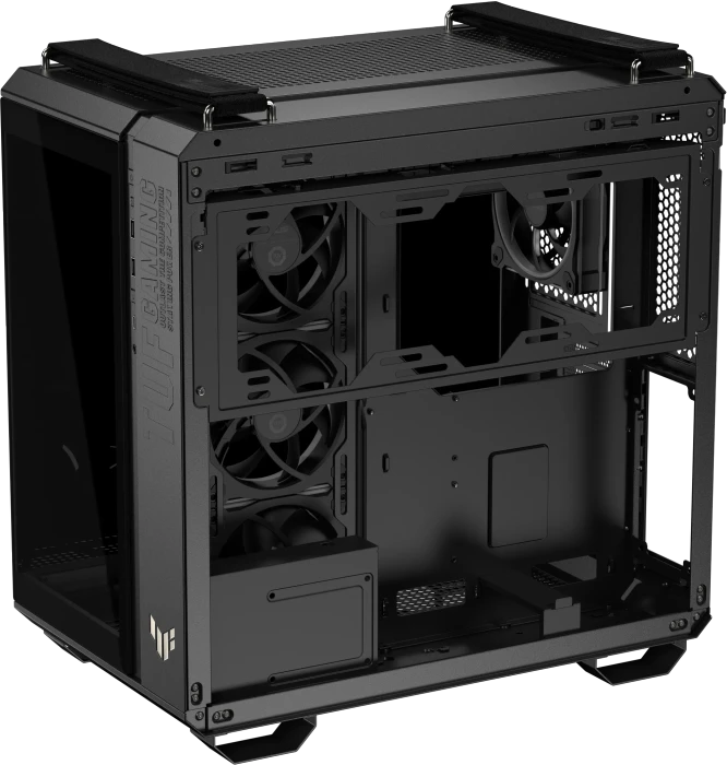 ASUS TUF Gaming GT502 Horizon TG ARGB Black, Glasfenster