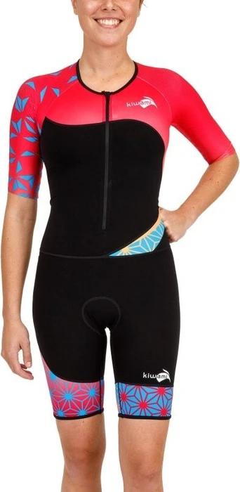 KiWAMi Tokyo LD Aero Trisuit Triathlon Shorty kurzarm (Damen) (TOKY2LDMW)