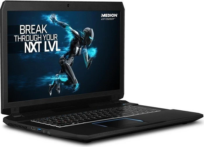 Medion Erazer X7843, Core i7-6820HK, 32GB RAM, 960GB SSD, 1TB HDD, GeForce GTX 980M, DE