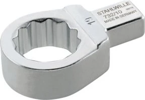 Stahlwille 731/10 Einsteck-Ringschlüssel 9x12mm, 11mm
