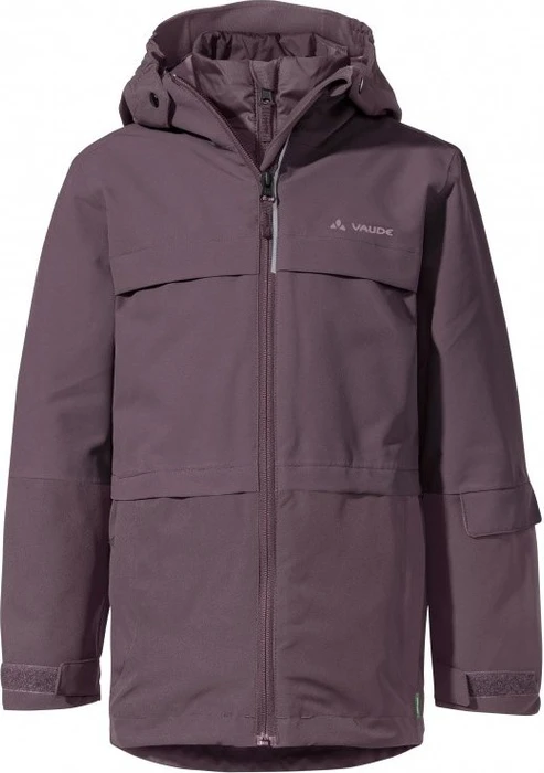 Vaude Snow Cup II 3in1 Skijacke blackberry (Junior)