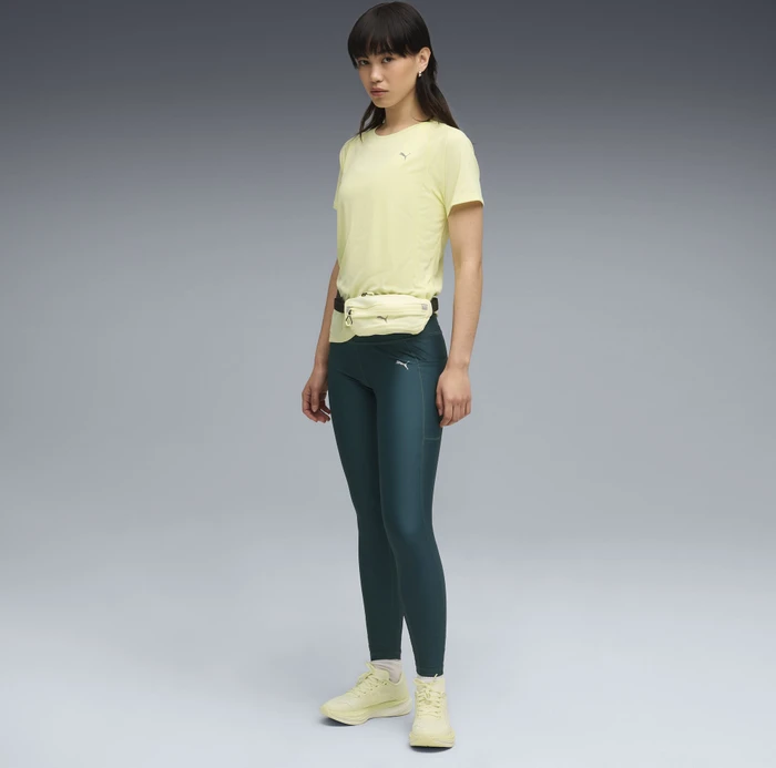 Puma Veolocity Laufshirt kurzarm gold moon