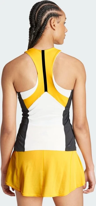 adidas Tennis Heat.RDY Pro Y-Tanktop Funktionsshirt ärmellos white/spark/black (Damen)