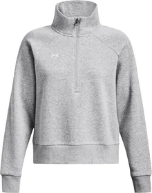 Under Armour Rival Fleece Zip Sweatshirt mod grey light heather/white (Damen)