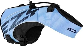 EzyDog DFD X2 Boost Schwimmweste, Rettungsweste, mit Haltegriff, XXS, blau/schwarz