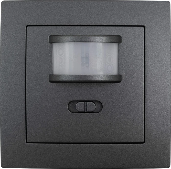 McPower Unterputz IR Bewegungsmelder Flair 160° 500W LED geeignet, anthrazit