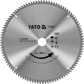 Yato YT-6097 Kreissägeblatt 100Z, 300x2.2x30mm, 1 Stück