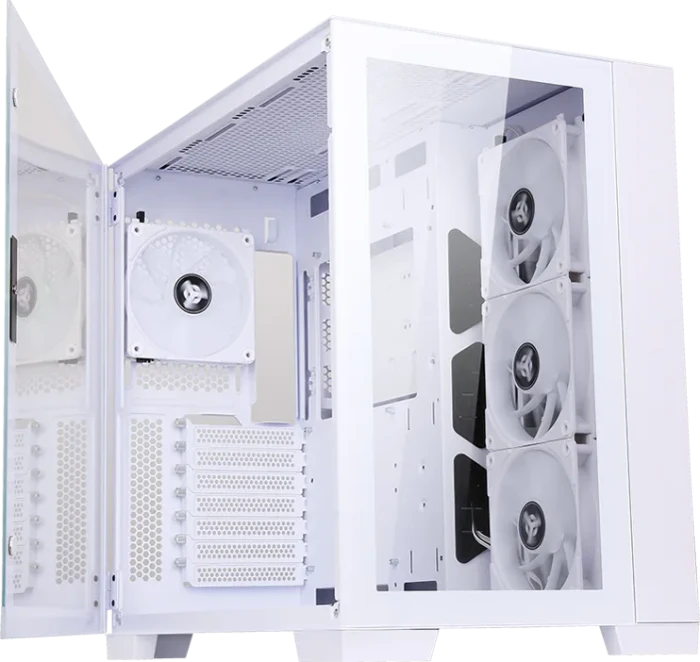 iTek Dark Cave White, Glasfenster