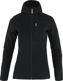 Fjällräven Keb Fleece Hoodie Jacke schwarz (Damen)