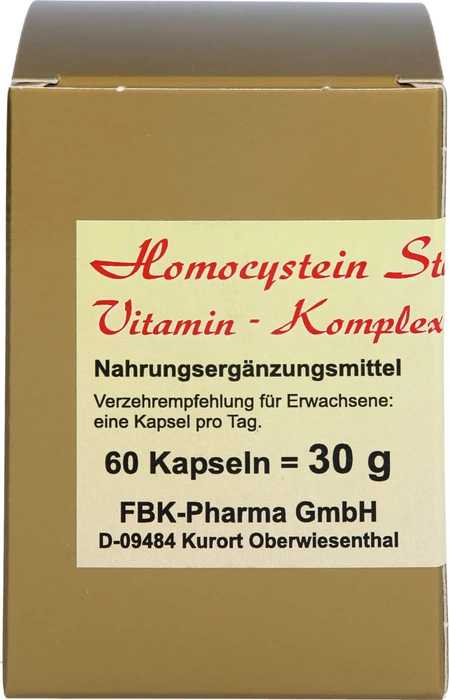 FBK Homocystein Stoffwechsel Kapseln, 60 Stück