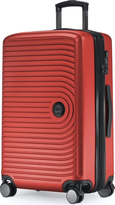 Hauptstadtkoffer Mitte TSA Spinner erweiterbar 68cm rot matt