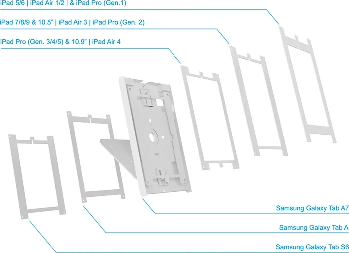 Neomounts Tablet-Stand 9.7-11", weiß