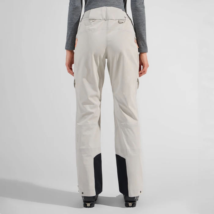 Odlo X-Alp 3L Hardshell Skihose lang silver cloud (Damen)