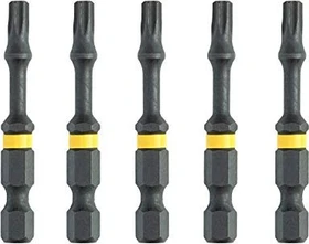 DeWalt DT7394T Extreme Flextorq Torx Bit 1/4", T15x50mm, 5 Stück