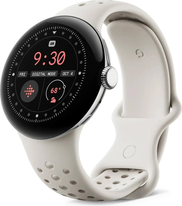 Google Active Sportarmband Small für Pixel Watch 3 (45mm) Procelain
