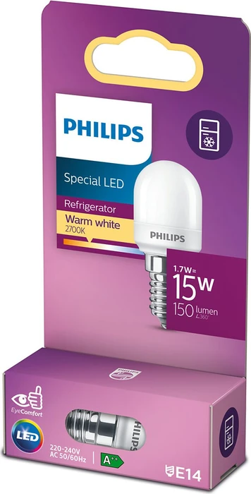 Philips LED E14 T25 1.7-15W/827