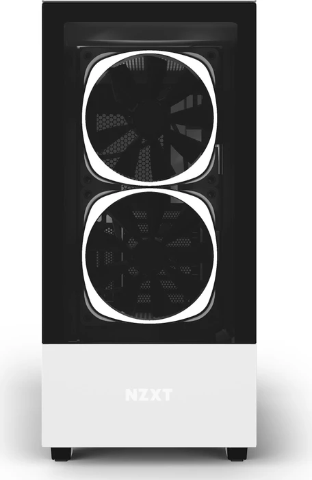 NZXT H510 Elite, weiß, Glasfenster