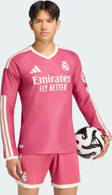 adidas Real Madrid Authentic 2026/2027 Ausweichtrikot langarm (Herren)