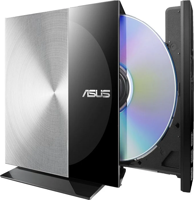ASUS ZenDrive SDRW-08D3S-U, SlimLine silber, USB 2.0