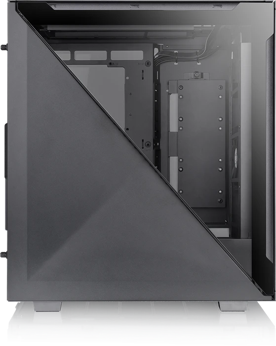 Thermaltake Divider 500 TG Air, schwarz, Glasfenster