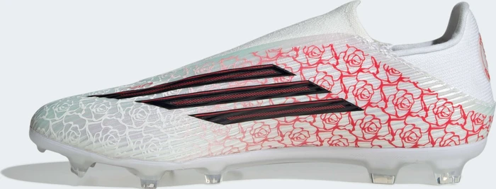 adidas F50 League Laceless FG/MG Lamine Yamal cloud white/core black/lucid red (Herren)