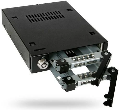 Icy Dock MB992SK-B, 2.5" Festplatten Einbaurahmen – Bild 3 von 4