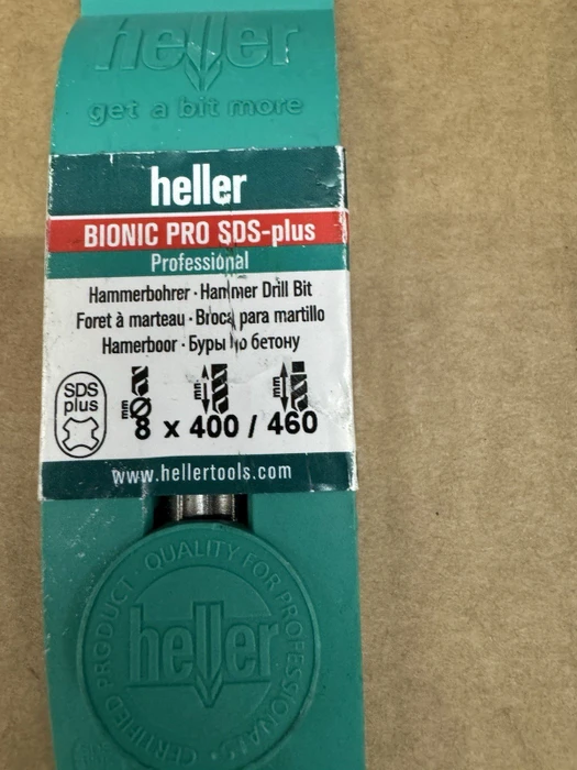 Heller Bionic Pro SDS-plus Hammerbohrer, 8x400x460mm, 1 Stück