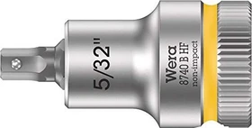 Wera 8740 B HF Zyklop Innensechskant Steckschlüssel 3/8" zöllig, 5/32"x35mm